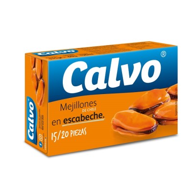 CALVO MEJILLONES ESCABECHE 15/20 111g