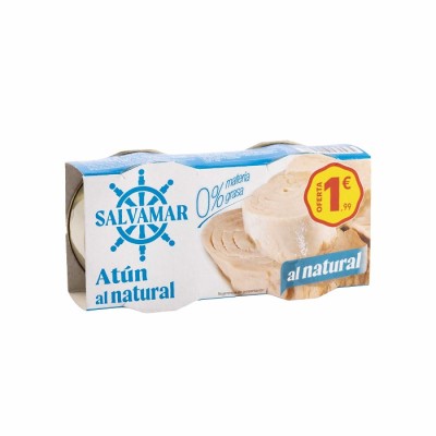 SALV ATUN NATURAL PACK2X85g sticker  1,99_
