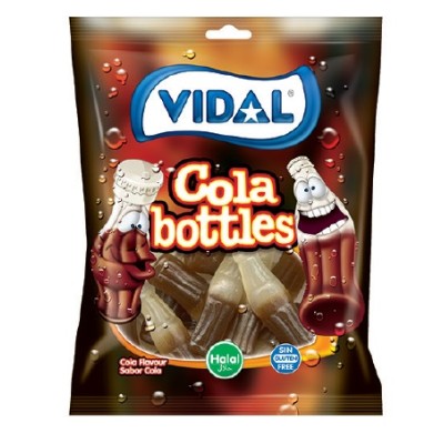 VIDAL HA COLA BOTTLES 90g
