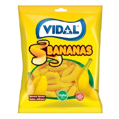 VIDAL HA BANANAS 90g