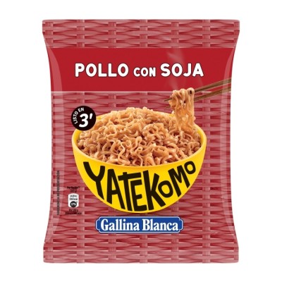 YATEKOMO POLLO CON SOJA 79g