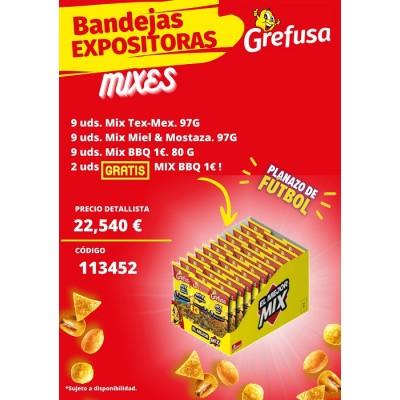 GRE CAJA MIXTA 27+2 gratis
