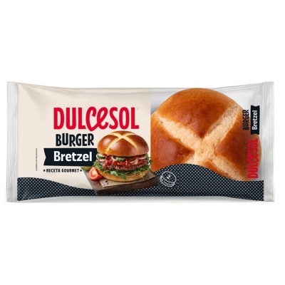 DUL BURGER BRETZEL 2u 160g