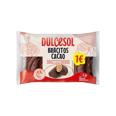 DUL BRACITO TRUFA CHOCO 3u 105g