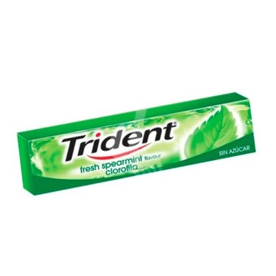 CHU TRIDENT CLOROFILA STICK 24u