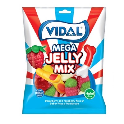 VIDAL HA MEGA JELLY MIX 90g