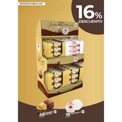 FERR EXPO BOMBONES 64uds (48roch+16rafa)-16%