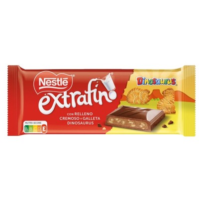 NESTLE TABLETA RELLENA DINOSAURUS 84g