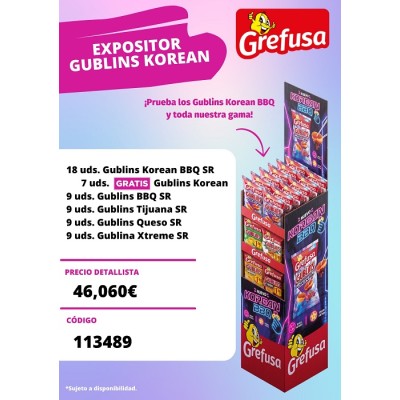 GRE EXPOSITOR KOREAN 47+7 gratis