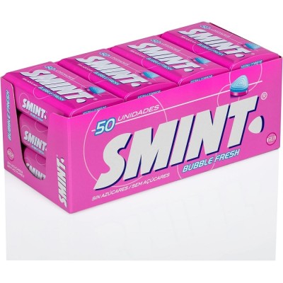 CHU SMINT TIN FRESA DISPLAY