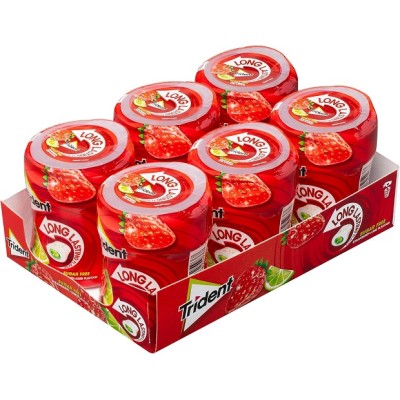 CHU TRIDENT STRAWBERRY BOTTLE