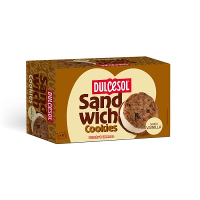 H DUL SANDWICH VAINILLA COOKIES 4u 240g ean