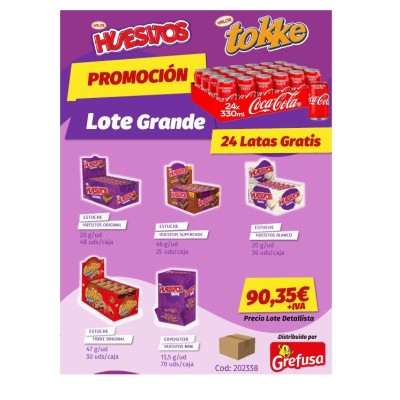 GRE LOTE VALOR GRANDE +24 COCACOLAS