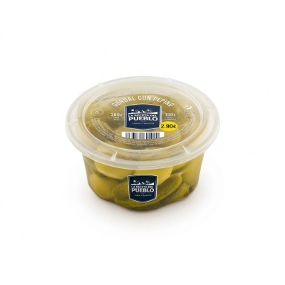 CUBO ACEITUNA GORDAL PEPINO 420g 2.9_