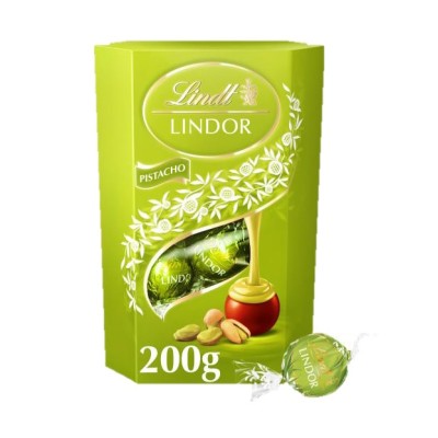 LINDT CORNET PISTACHO 200g