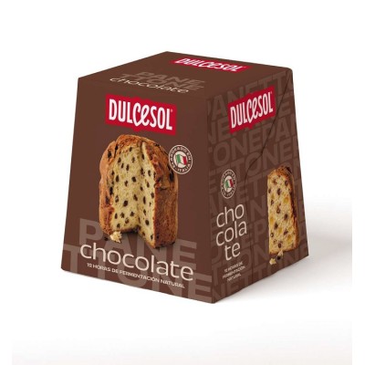 PANETTONE CHOCOLATE DULCESOL 500g