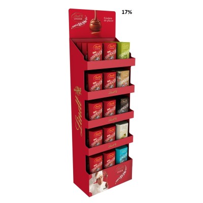 LINDT CORNET EXPOSITOR 200gX48 PROMO -17%
