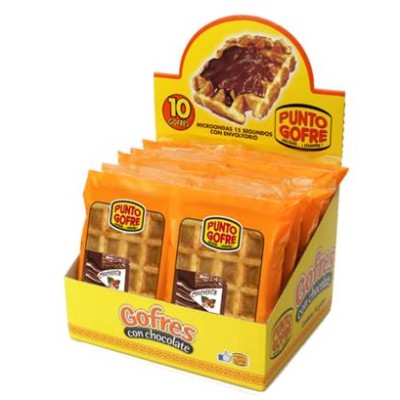 GOFRES chocolate 110g Punto gofre