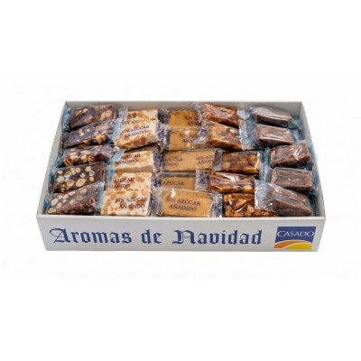 GR 1X1 S/AZ TURRON SURTIDO sup 80piezas 2kg