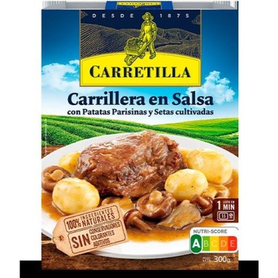 CARR CARRILLERAS EN SALSA 300g