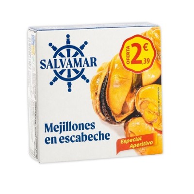SALV MEJILLONES ESCABECHE RO120 sticker 2,39_