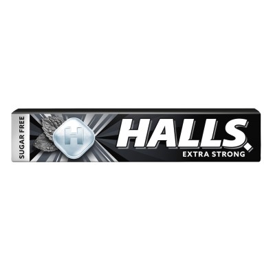 HALLS EXTRA FUERTE S/AZ 20u