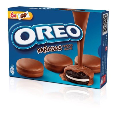 OREO BAÑADA CHOCO LECHE 246g