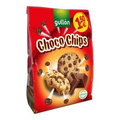 GUL CHOCO CHIPS 175g sticker 1.50_