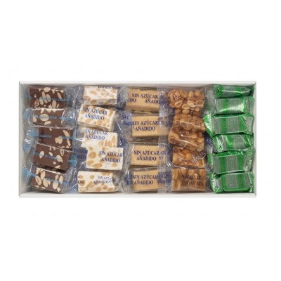GR 1X1 S/AZ TURRON SURTIDO sup 80piezas 2kg