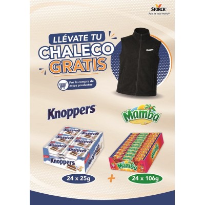 LOTE KNOPPERS regalo 1 chaleco polar