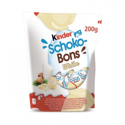 FERR KINDER SCHOKOBONS WHITE 200g 32u
