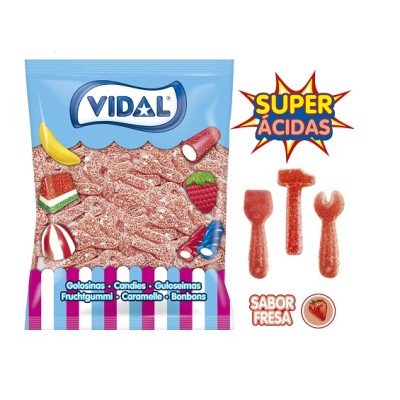 VIDAL LLAVES ACIDAS FRESA 1kg