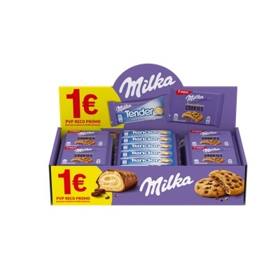 MILKA LOTE TENDER + COOKIES 27u