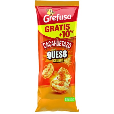GRE CACAHUETAZO QUESO CR 100g+10%