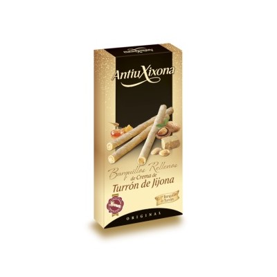 ANTIU XIXONA TUBOS RELLENOS TURRON 75g