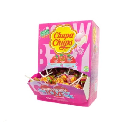 CHUPA CHUPS STRAWBERRY 100u