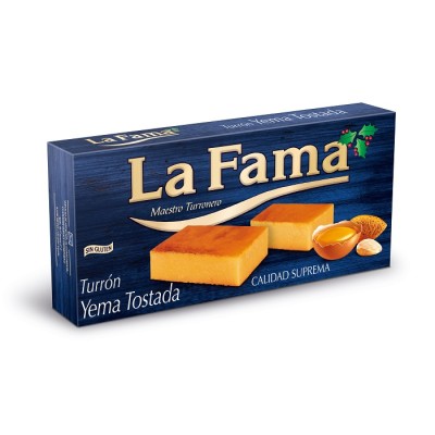 FAMA TURRON YEMA TOSTADA 150g
